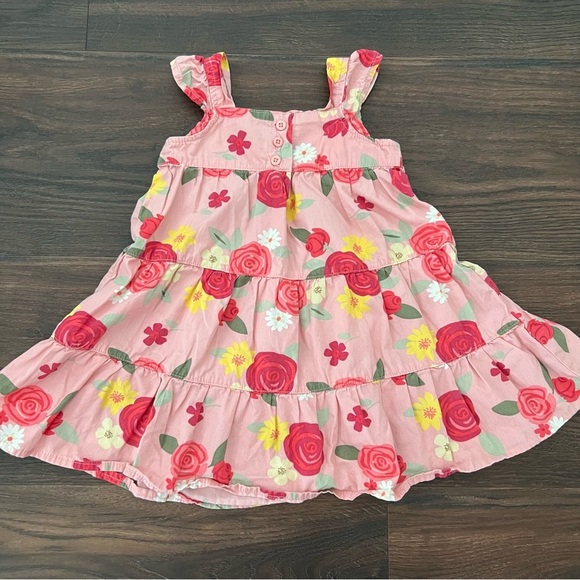 Gymboree Unicorn Garden Rose Tiered Ruffle Dress Toddler Baby Girls 12-18 Month - Picture 6 of 6
